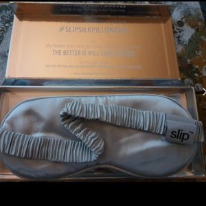NEW SLIP SILK PURE SILK SLEEP MASK - SILVER
